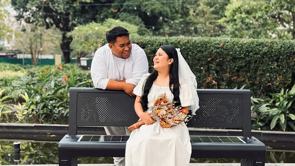 Wedding moment